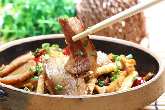小筍燉臘肉