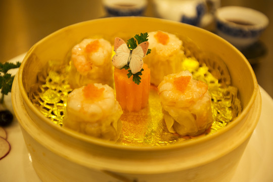甫魚鮮蝦蟹籽燒賣