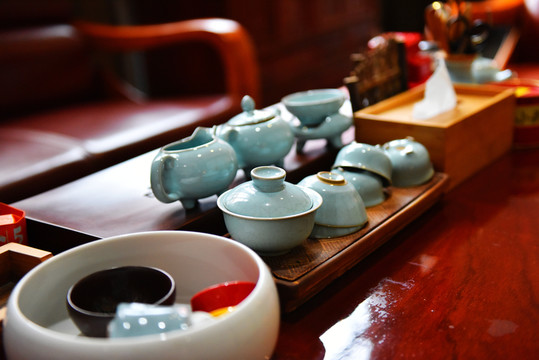 功夫茶 茶具 茶幾 茶案 喝茶