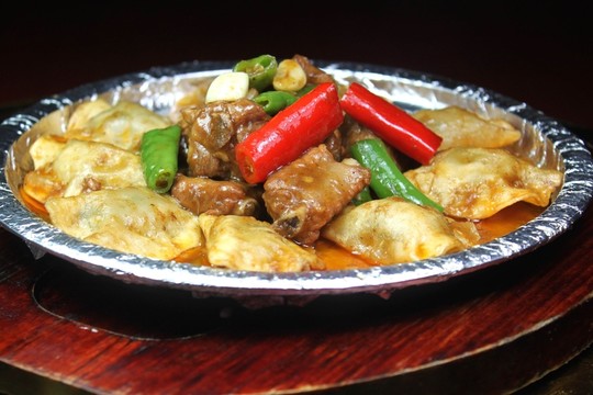 香煎排骨餃