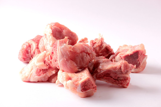 豬肉排骨特寫
