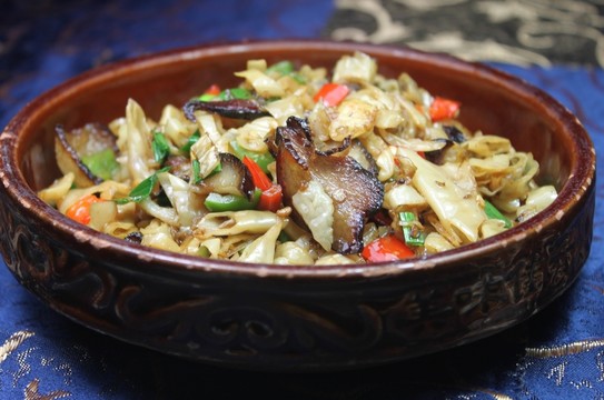 白辣椒炒臘肉