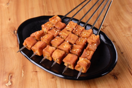 烤魚豆腐
