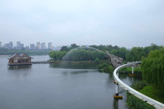 西安風光 西安 古城 地標