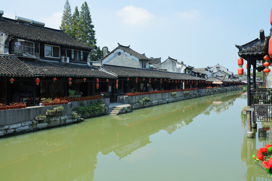 楓涇古鎮(zhèn) 江南水鄉(xiāng) 江南古鎮(zhèn)