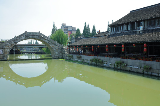 楓涇古鎮(zhèn) 江南水鄉(xiāng) 江南古鎮(zhèn)