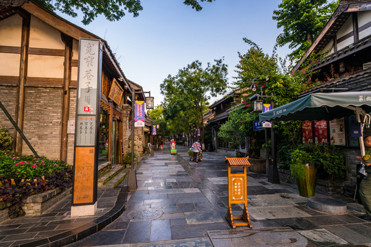 寬窄巷子景區(qū)