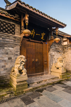 寬窄巷子老建筑