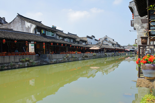 楓涇古鎮(zhèn) 江南水鄉(xiāng) 江南古鎮(zhèn)