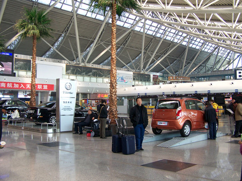 沈陽機(jī)場(chǎng) T2航站樓內(nèi)景