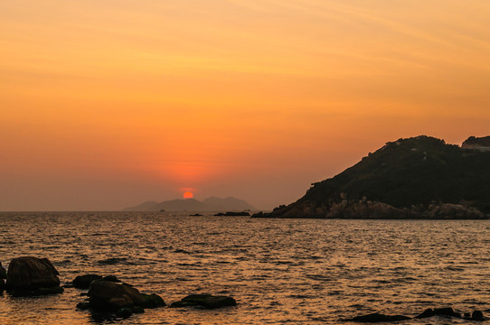 東澳島日出景觀