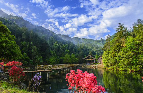 牯牛降青山綠水
