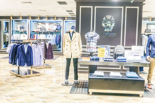 服裝店 男裝店 櫥窗展示 服