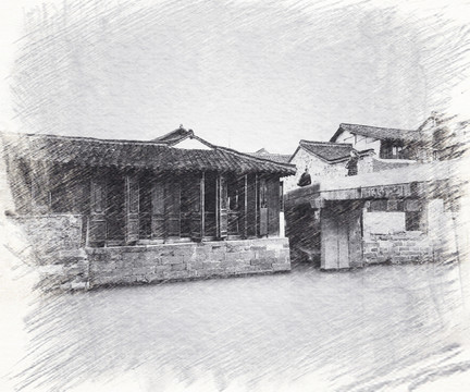 江南古鎮(zhèn)素描