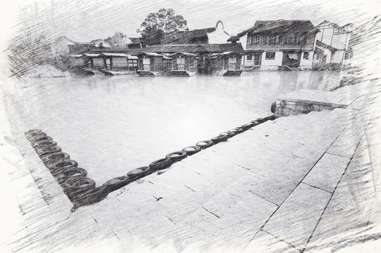 江南古鎮(zhèn)素描