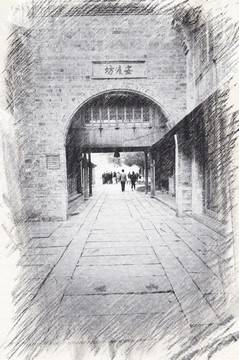 江南古鎮(zhèn)素描
