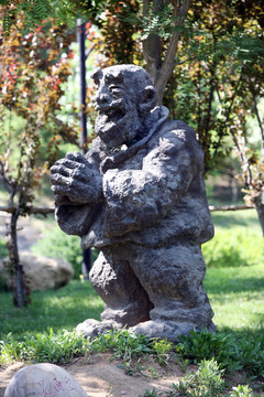 雕像 公園景觀
