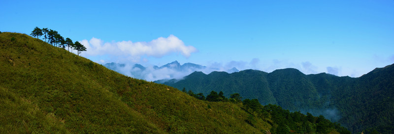 武功山全景寬幅風(fēng)光
