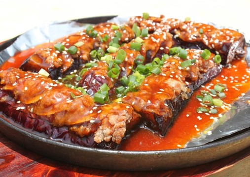 鐵板燒汁茄瓜