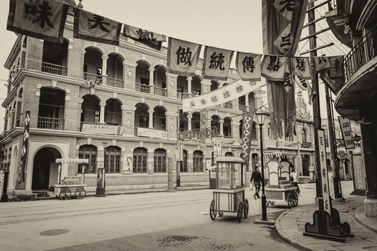 老上海復(fù)古照片
