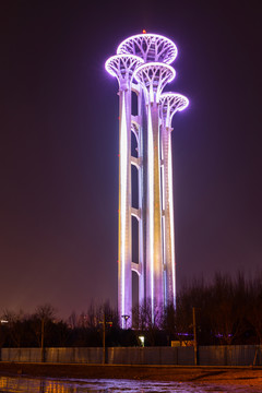 奧林匹克公園觀光塔夜景
