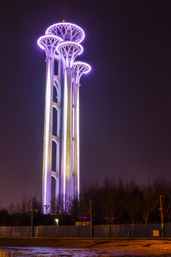 奧林匹克公園觀光塔夜景