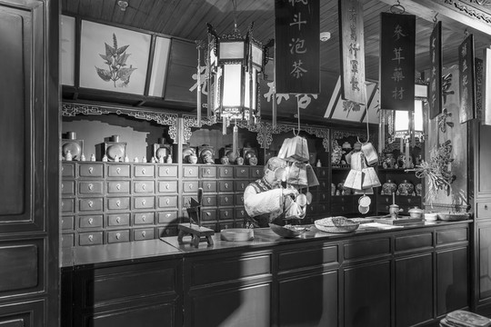老上海民國(guó)店鋪