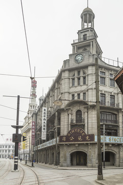 老上海民國(guó)街景