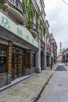 老上海民國街景