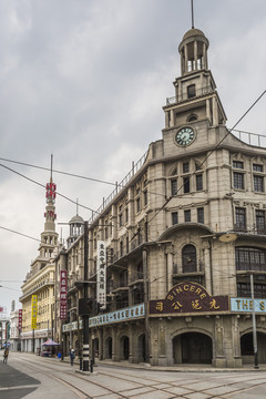 老上海民國街景