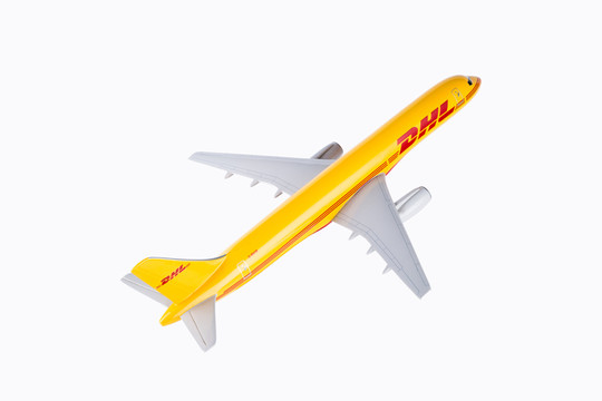 DHL飛機模型