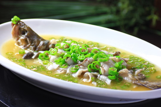 鮮椒碧綠桂魚