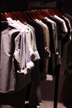 服裝衣架局部