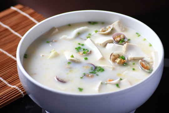 豆腐蛤蜊湯