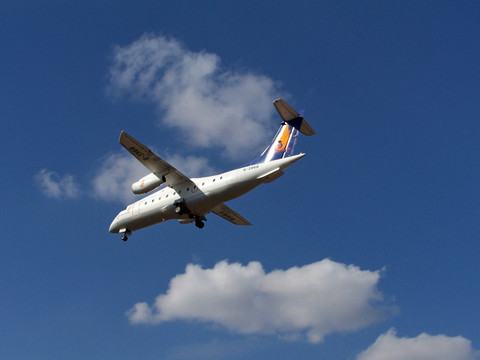 海南航空 飛機(jī)降落