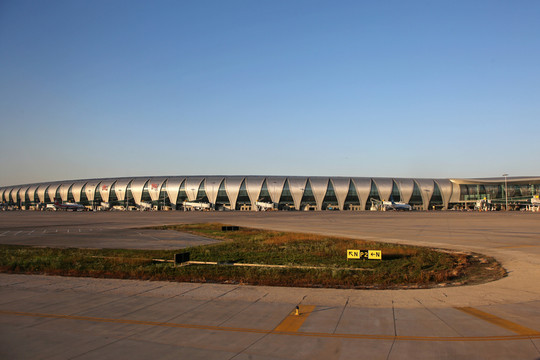沈陽機場 航站樓 全景