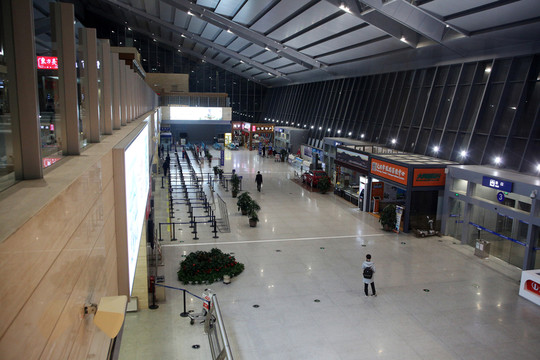 山西大同機(jī)場(chǎng) 航站樓內(nèi)景