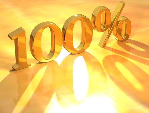 100%