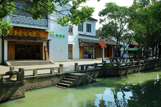 練塘古鎮(zhèn) 練塘 古鎮(zhèn)老街 廊棚