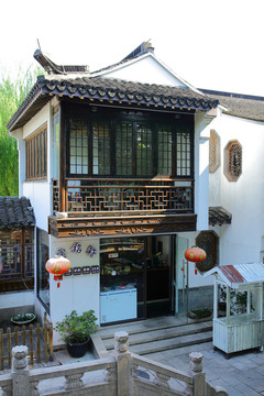 練塘古鎮(zhèn) 練塘 古鎮(zhèn)老街 廊棚