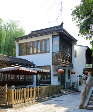 練塘古鎮(zhèn) 練塘 古鎮(zhèn)老街 廊棚
