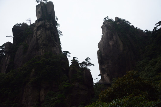 水墨畫素材 三清山風(fēng)景