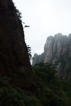 水墨畫素材 三清山風(fēng)景