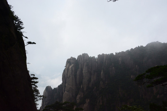 水墨畫素材 三清山風(fēng)景