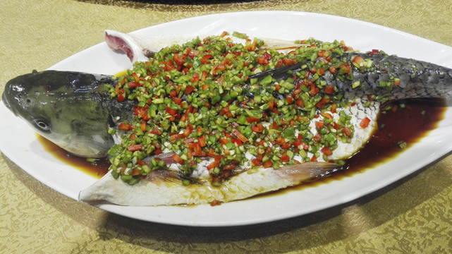 蒸鯇魚