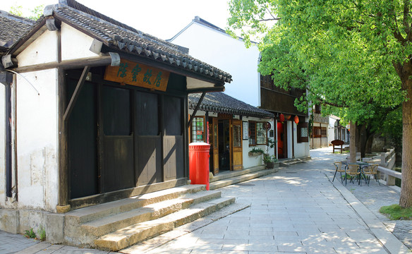 練塘古鎮(zhèn) 練塘 古鎮(zhèn)老街 廊棚
