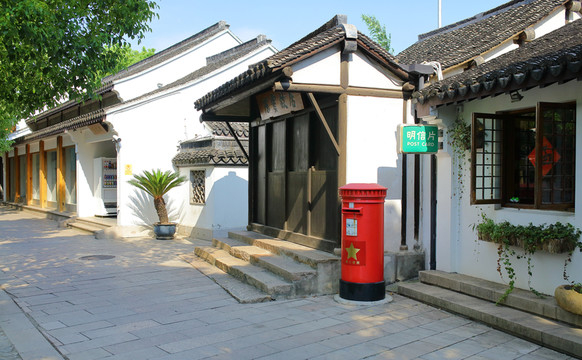 練塘古鎮(zhèn) 練塘 古鎮(zhèn)老街 廊棚