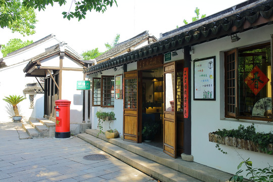 練塘古鎮(zhèn) 練塘 古鎮(zhèn)老街 廊棚
