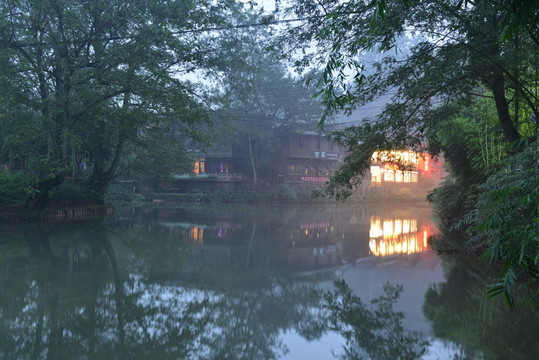上里古鎮(zhèn)夜景