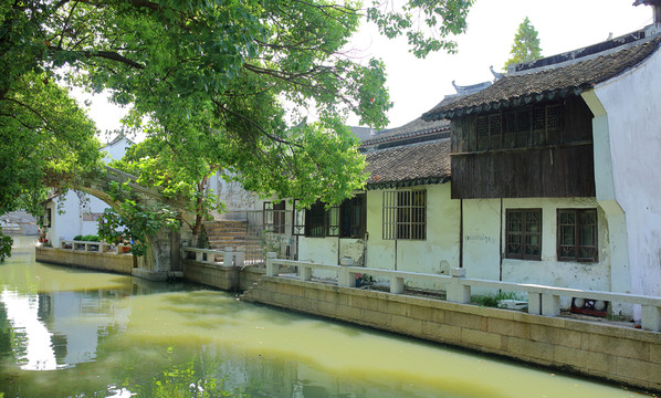 練塘古鎮(zhèn) 練塘 古鎮(zhèn)老街 廊棚